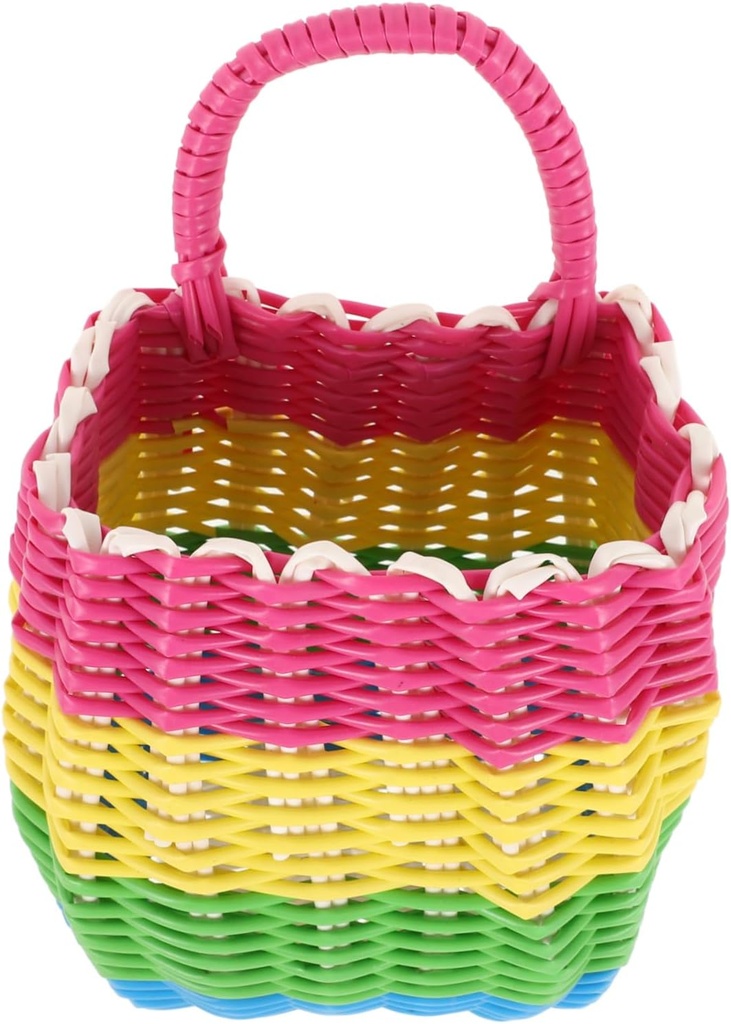 Hanging Storage Basket for Kitchen and Bathroom Single-ear Design for Organizing Fruits Vegetables and Condiments Easy Wall Mounting for Efficient Space Utilization