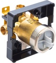 R10000-UNBXHF Universal Shower Valve Body for Shower Faucet Trim Kits – R10000 Rough-In Mixing Valve for Single or Dual Function Trim Kits - Solid Brass