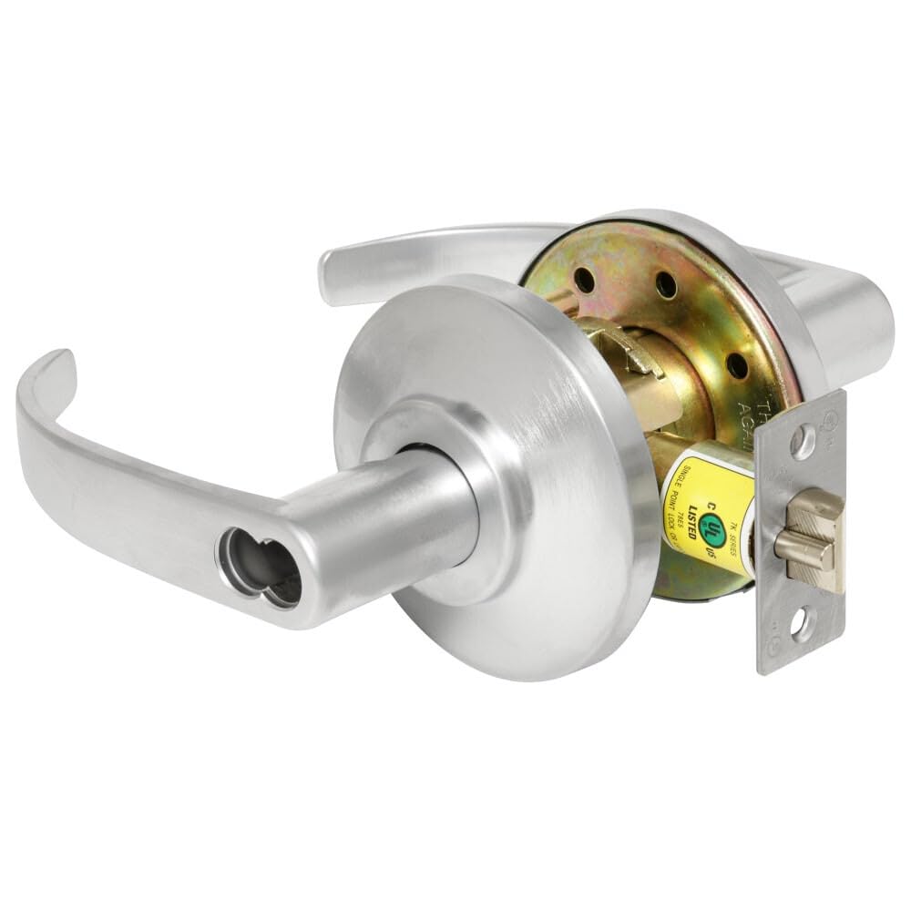 7KC27D14DS3626 7KC Series Storeroom Lock, Brass