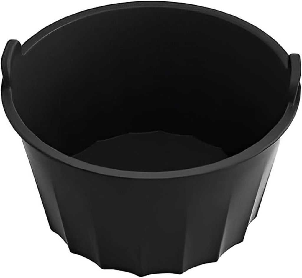 Slow Cookers Liners Dishwasher Safe Cooking Liners Reusable & Leakproof Silicone Insert for 5-6QT Free Cooking Liners for Slow Cooker, Black