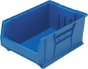Hudson Exchange 24x17x11" (300 lb. Capacity) Jumbo Plastic Stackable Storage Bin and Hanging Container (Blue, 1 Pack)