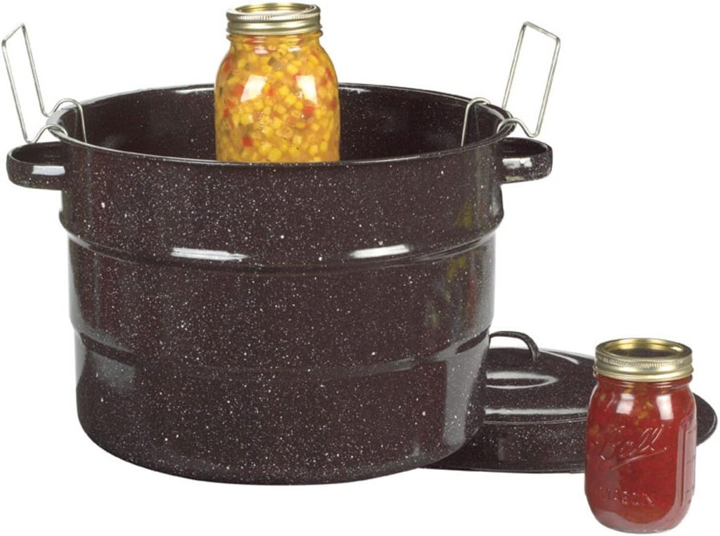 Granite Ware Wide Mouth Canner with Jar Rack 21.5 qt 1 pk - Total Qty: 2