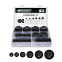52pcs Rubber Grommets kit, Firewall Hole Plugs in 6 Drill Hole Sizes of 5/8" 13/16" 7/8" 1" 1-3/16" 1-1/2" – Rubber Plugs for Holes Assorted Sizes for Wire Protection & Hardware Repair