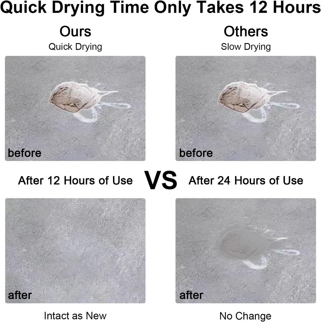 Fiberglass Porcelain Sink Repair Kit：Tile Bathtub Patch Tub Shower Pan Repair Kit for Quartz Enamel Crack Chip in Bathroom and Kitchen (White)