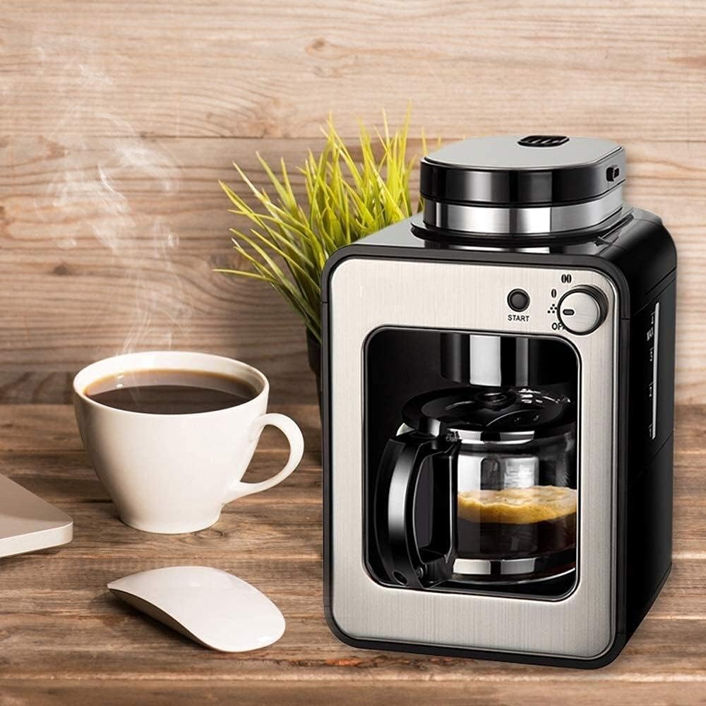 Coffee Machine Filter Anti-Drip System Espresso Coffee Maker Household Small Automatic Smart Insulation Tea Makers Kitchen Appliances
