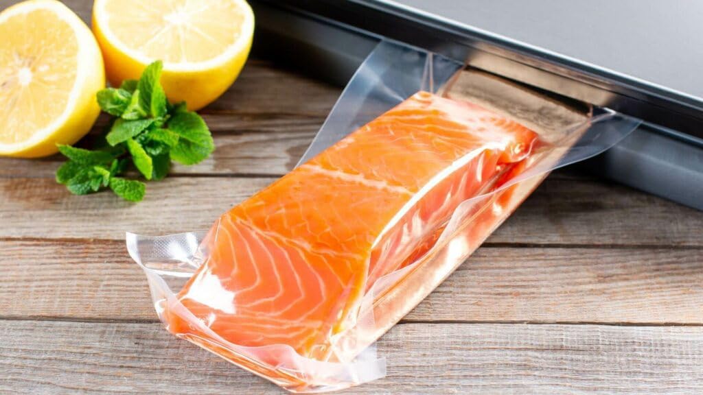 Medium 8X12 Vacuum Food Sealer Bags, Precut, Transparant, Commercial Grade, BPA Free, Heavy Duty, Storage for Meal Meat Vegetables (100 pcs)