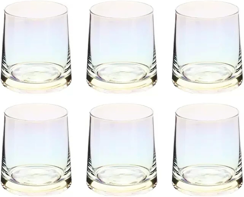Glass Cups/Glass Tumblers Glasses Premium Sense Beer Glasses Water Glasses Set Home Living Room Dining Room Glasses Drinking Glasses (Color : 1)