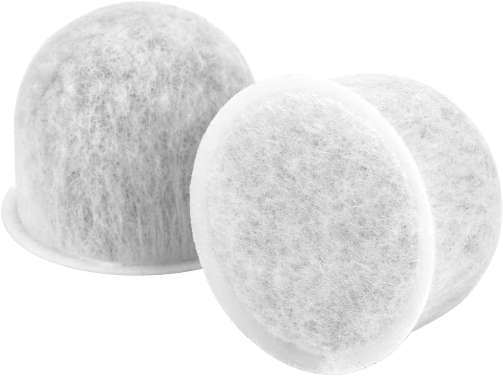 2pcs Water Filter Pods for Wolf Gourmet WGCM100S WGCM110S WGCM120S, Activated Carbon Coffee Maker Water Filter Replacement Compatible with Wolf Gourmet Coffee System