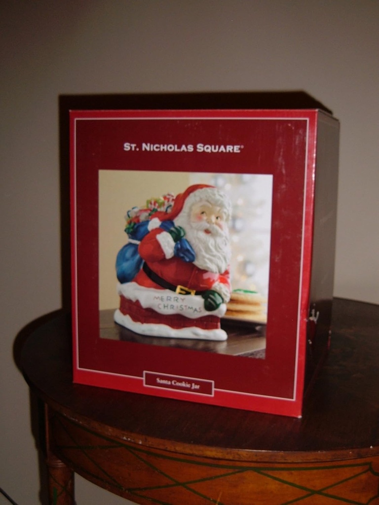 Santa Cookie Jar