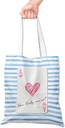 Grace Yonks Cute Canvas Tote Bag – Aesthetic Large Reusable Bag