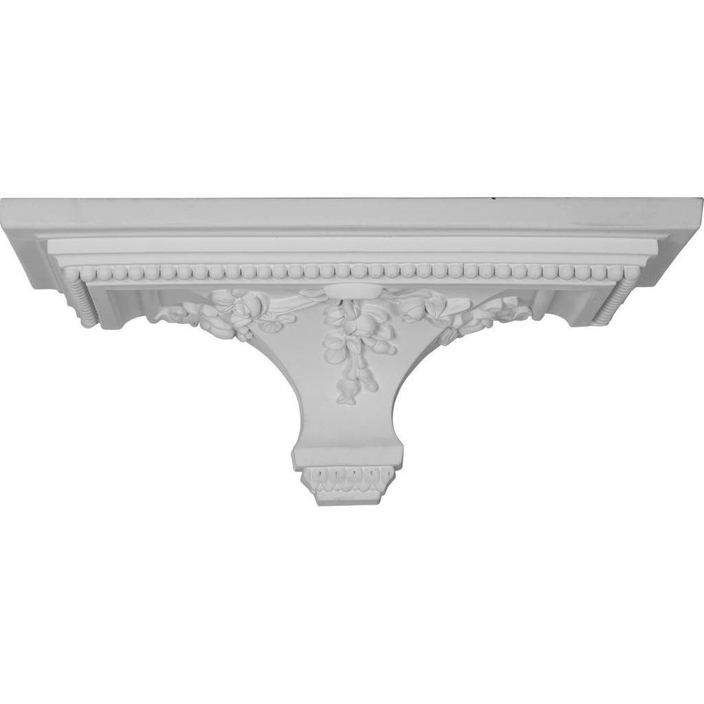 Ekena Millwork SH18X07X09VI Victorian Shelf, 18" W x 7 3/8" H x 9 1/8" P