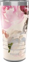 Tervis Traveler Kelly Ventura Floral Collection Triple Walled Insulated Tumbler Travel Cup Keeps Drinks Cold & Hot, 20oz - Stainless Steel, Posy