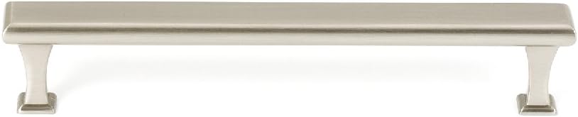 Alno A310-6-SN Manhattan Modern Pulls, Satin Nickel