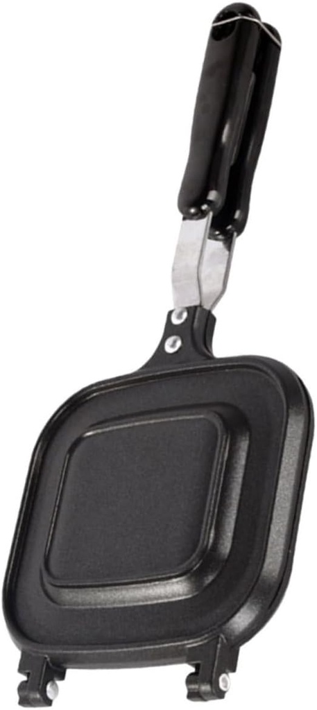 Mikinona Double-sided Sandwich Maker Non-stick Pan Baking Pan Kitchen Cookware Electric Griddle for Sandwiches