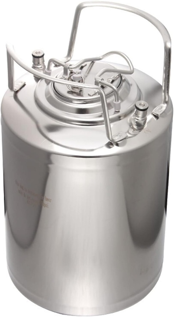 Home Brew Equipment Kegging Tools 6 to 24.5L 304 Stainless Steel Nitrogen Coffee Pot Beer Keg Mini Keg Beer Growler (9l)