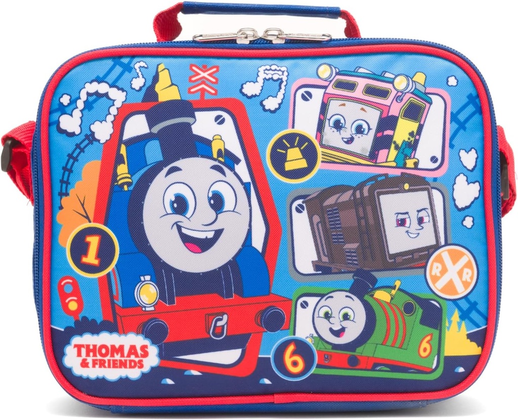 Ruz Thomas and Friends Insulated Lunch Box with Adjustable Shoulder Straps