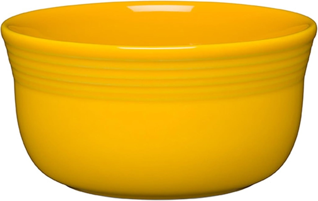Fiesta® All-Purpose Gusto Bowl, 28oz (6inch) – Durable Ceramic, Lead-Free, Dishwasher/Microwave/Oven Safe – Made in USA Dinnerware - Daffodil