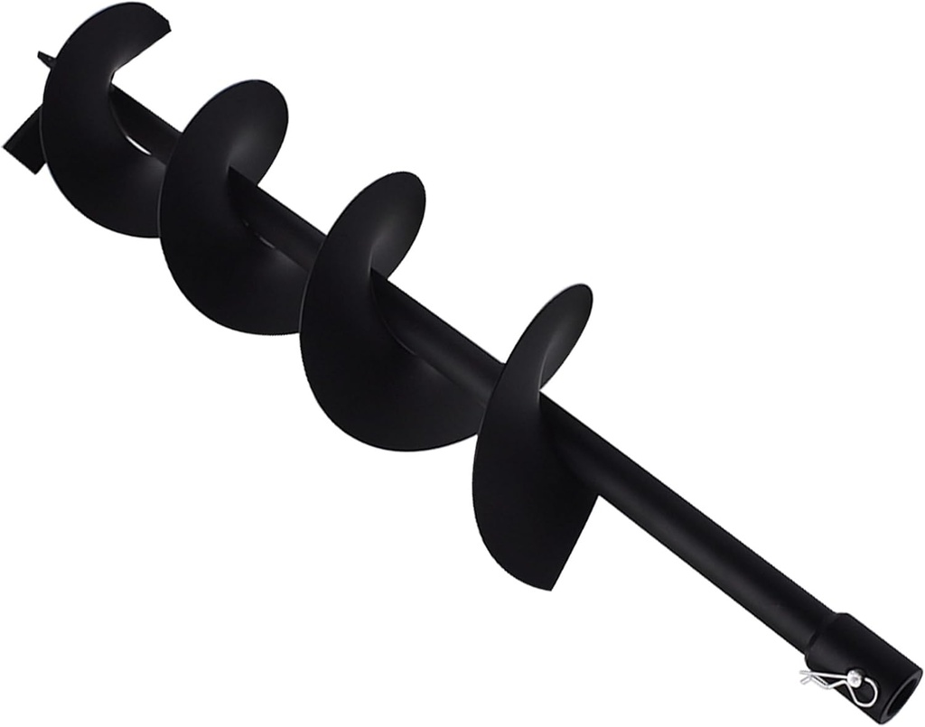 6 Inch Auger Drill Bit with 3/4Inch Shaft Fit for Planting, Gardening, Tree Planting, Digging Holes