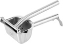 Stainless Steel Citrus Juicer, Real Stainless Steel Lemon Squeezer, Ergonomic Citrus Juicer Hand Press, Handle Labor-saving Large Capacity Juice Press Hand Handheld Juicer for Efficient Home Use