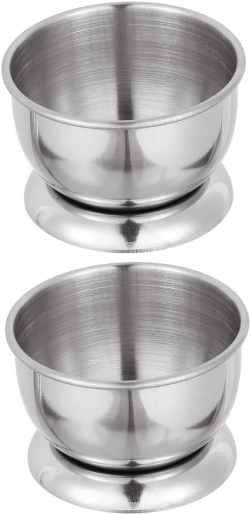 GLEAVI 2pcs Portable Tea Cup Lightweight Drinking Cups for Tea Liquor and Sake and Easy to Clean for Home Travel and Outdoor Use