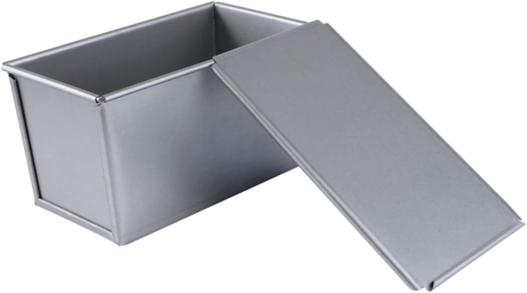 Cabilock Toaster Box Lid Household Baking Plate Bread Loaf -friendly Easy Storage for Kitchen