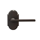 Delaney Hardware Bravura 939 Charlotte Lever Passage Lockset with Modern Arched Trim Reversible Adjustable Door Handle Lever for Hallway/Closet, Oil Rubbed Bronze