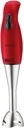 Courant 2-Speed Hand Blender w/ 200W, Stainless Steel Leg, Easy to Clean Stick Blender, Blends Purees, Smoothie, Crushes Ice - Red