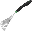 Zenport 15309D-3PK Mini Hand Rake, Green, 3-Pack, Black