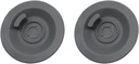 2PCS Espresso Backflush Disc 54mm Silicone Coffee Machine Accessories Grey Espresso Machine Cleaning Kit for Espresso Machine