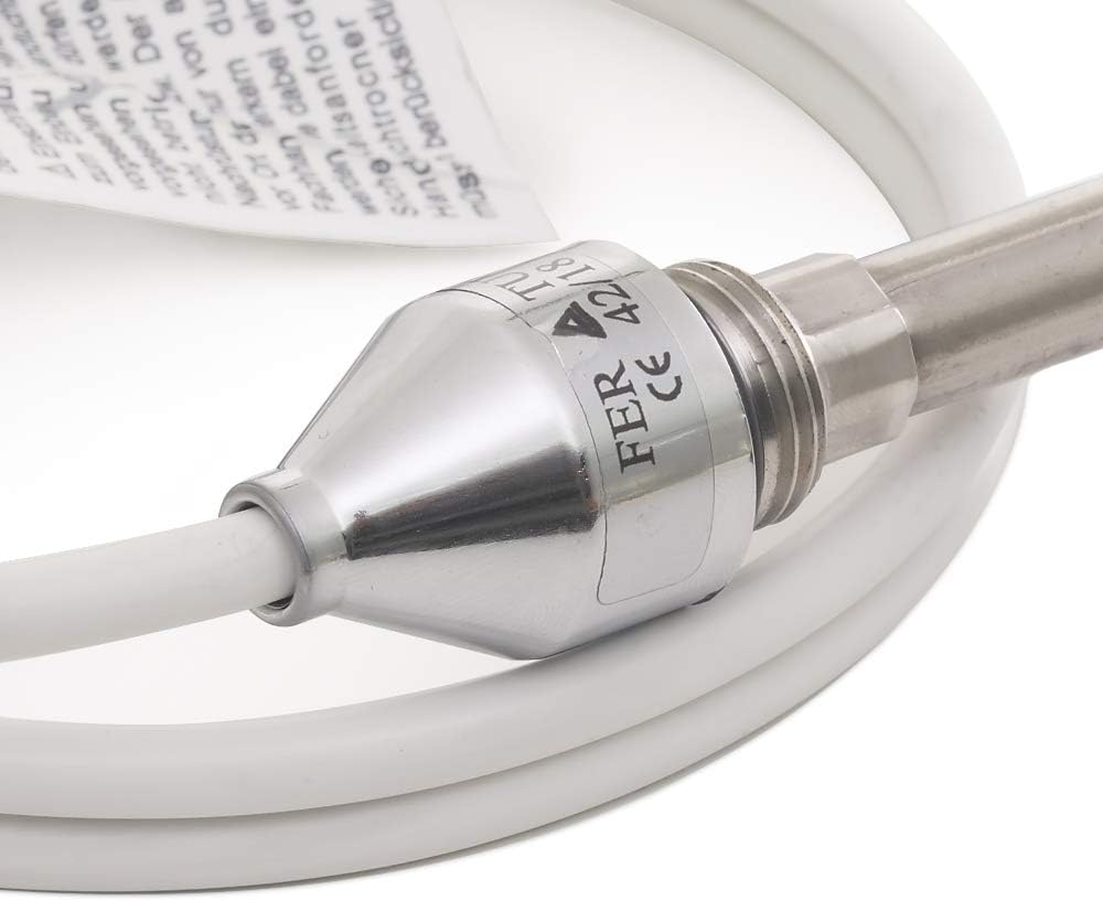 300W WATT HEATED ELECTRIC HEATING ELEMENT FOR BATHROOM TOWEL RAILS AND RADIATORS WARMERS/CHROME CAP