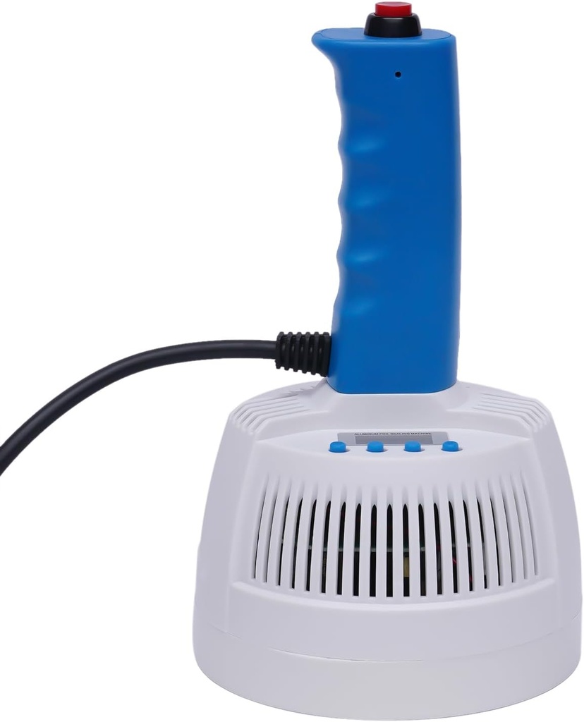 Induction Sealer Heat Handheld Sealing Machine, 0.79-3.94in Electromagnetic Manual Induction Sealer 100W-500W for Plastic Glass Bottles Caps