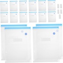 1set Reusable Vacuum Sealer Bags Food Preservation Vacuum Food Bags for Kitchen Microwave and Freezer Storage