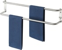 Alise Double Towel Bars for Bathroom Lavatory,28 Inch Towel Holder Towel Racks for Bathroom Wall Mount SUS304 Stainless Steel Bath Towel Hanger,Brushed Nickel