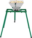 Fruit and Apple Crusher - 7L Manual Juicer Grinder,Portable Fruit Scratter Pulper for Wine and Cider Pressing(1.85 Gallon,Green)