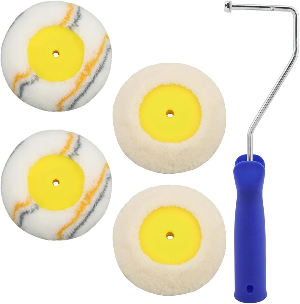 Corner Edger Paint Roller, Drywall Corner Edger Paint Roller Tool Kit, Paints Edgers Corners Paints Roller Tool for Home Office Wall Painting Decoration,Corners Walls Painter