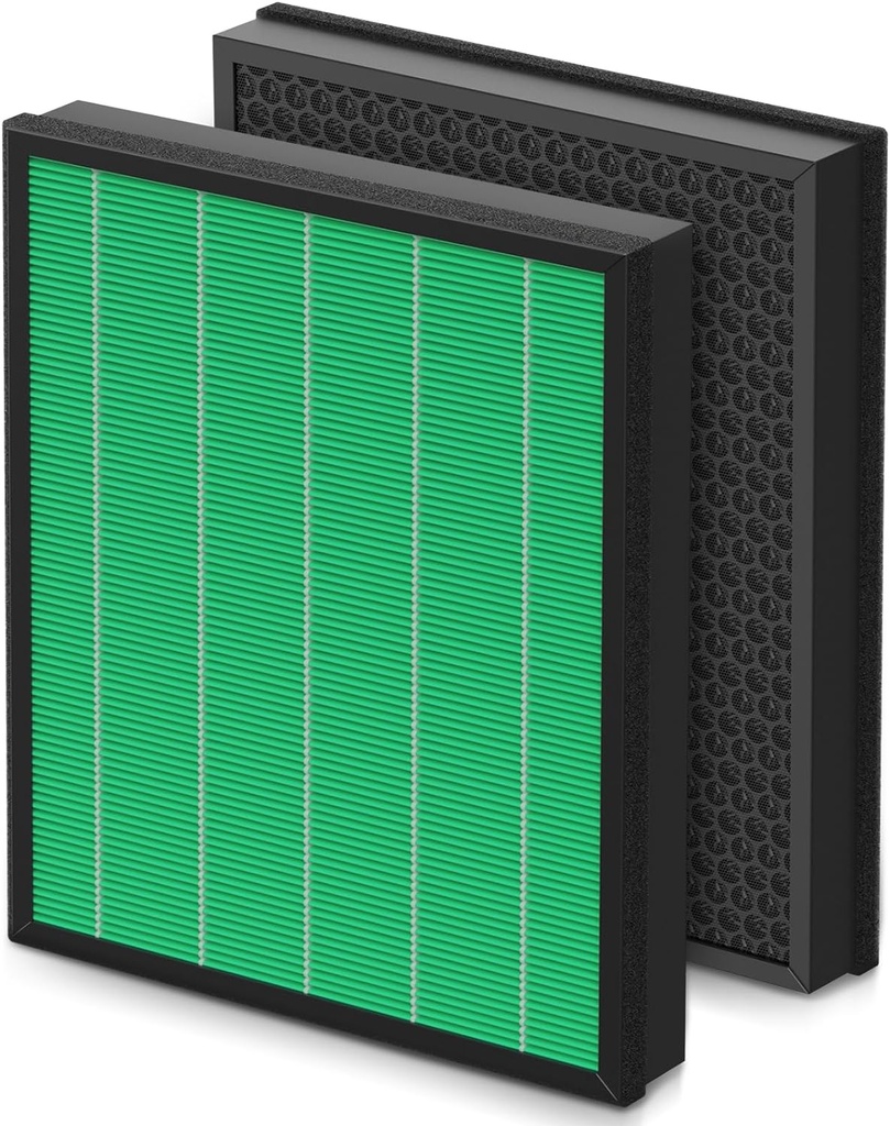 300/300S Replacement Filter for Coway AIRMEGA Max2 300/300S Air Purifier, Combined with HEPA and Activated Carbon 2-in-1 Filter, AP-1515-FP