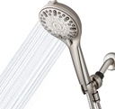 Waterpik ShowerClean Pro Hand Held Shower Head High Pressure Rinser With Built-in Power Jet -Wash, Shower -Cleaner In Brushed Nickel, QCM-769ME
