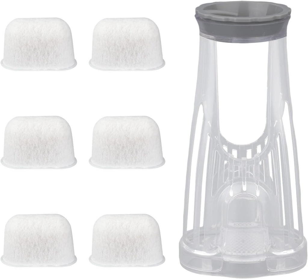 Coffee Maker Replacement Parts Starter Kit, Included Coffee Maker Water Filter Holder & 6 Cartridges for Keurig 2.0 /K200/K250/K-Compact/K-Duo