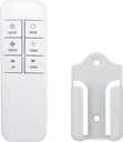 Replacement Remote Control for Haier HWR05XCL ESA406K-L ESA406K-T ESA408J ESA408J-L ESA408J-T ESA408K ESA408K-E ESA408K-L ESA408K-T Portable Room Air Conditioner,with Wall Mount Case