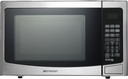 Emerson MWI1212SS Countertop Microwave Oven with Inverter and Button Control, LED Display 1000W 10 Power Levels, 8 Auto Menus, Glass Turntable and Child Safe Lock, 1.2 Cu. Ft, Stainless Steel