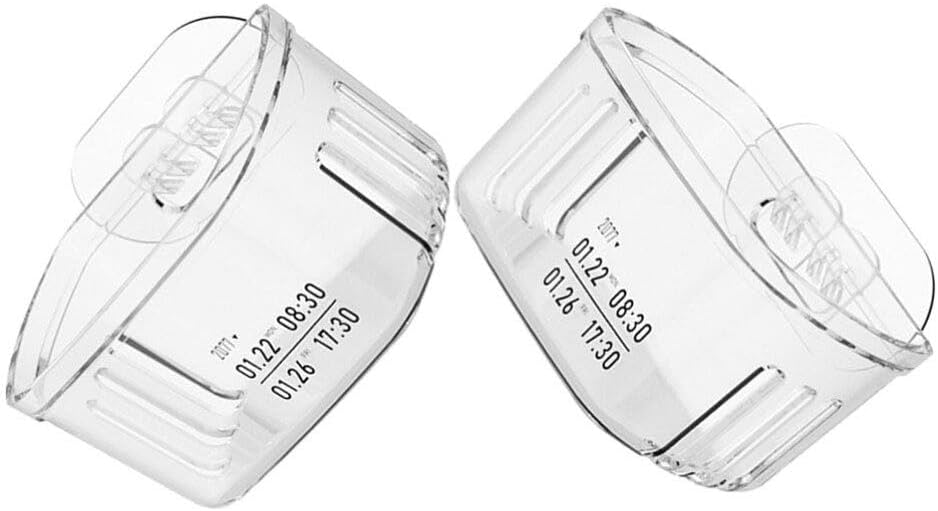 Alipis 2pcs Plastic Hanging Baskets Transparent Wall Mounted Shower Baskets Rectangle Storage Bins Gingers Onions Container for Kitchen Bathroom, 16.00X12.00X9.20CM