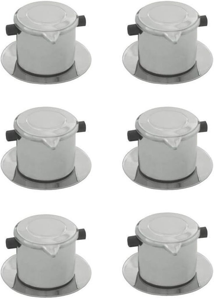 Coffee Filter Set Stainless Steel Coffee Infuser Single Cup Serving Set of 6