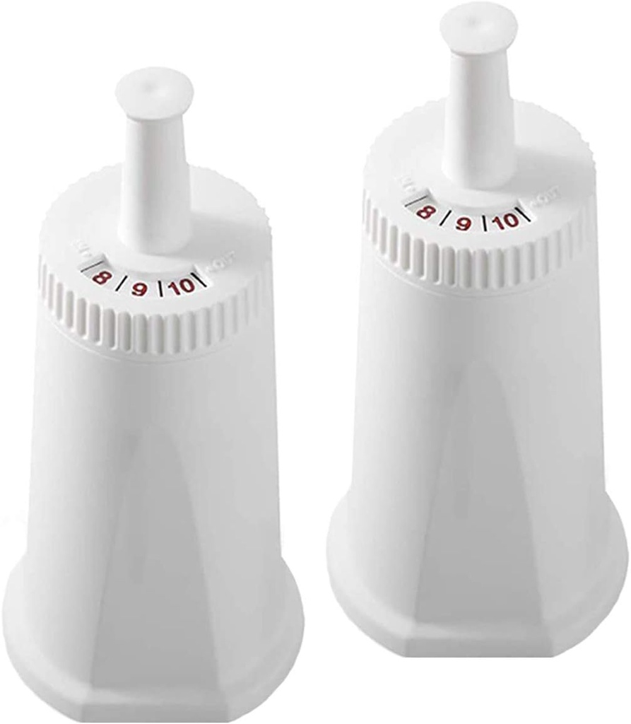 2 Pack Replacement Water Filter Compatible with Breville Sage Claro Swiss For Oracle Barista Bambino Espresso Coffee Machine