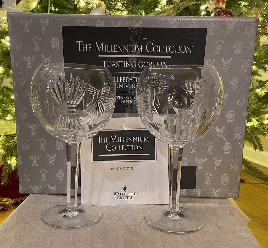 Millenium Collection Toasting Goblets All Five Universal Toasts