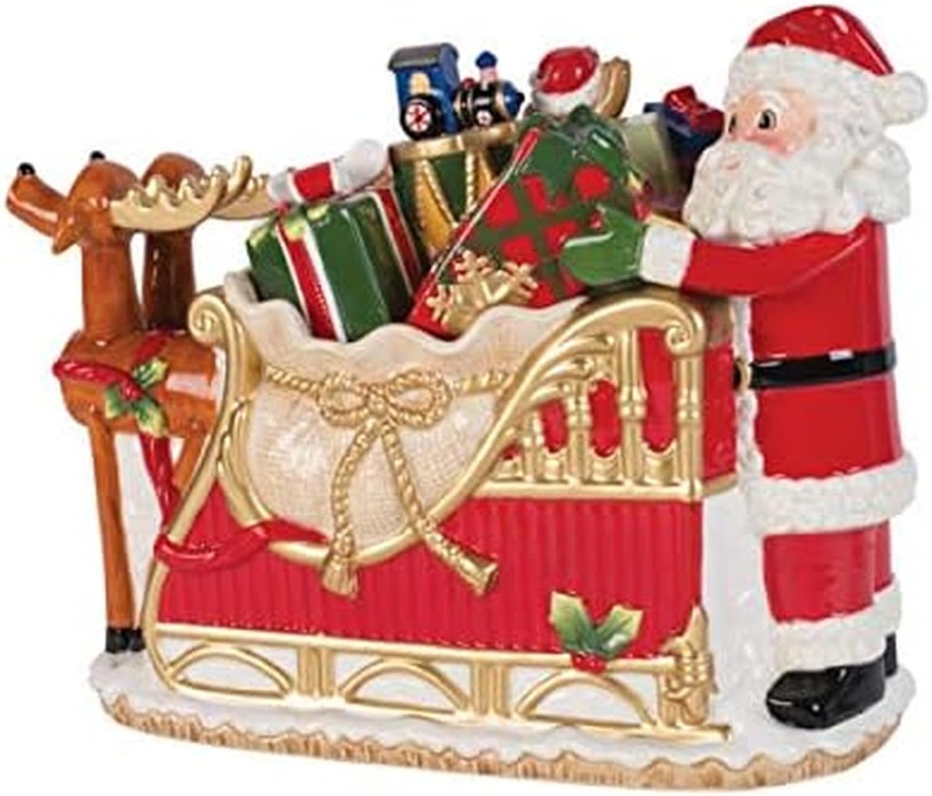 Fitz and Floyd First Ladies Ceramic Cookie Jar, Standard, Multicolored