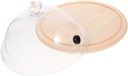 Dome Cake Display Stand Lid Smoke Hood Cover for Transport Cake Carrier Lid