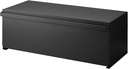 Yamazaki Home Tower Wide Bread Box Keeper Holder Container, Metal Bread Holder Saver Steel