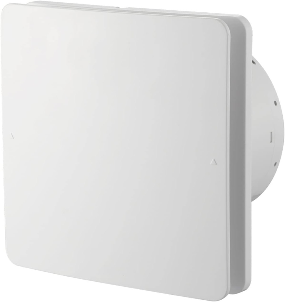 ventilation fan Household Bathroom Window Ventilating Fan 6"" Double-layer Silent Exhaust Fan Side Exhaust Fan with Non-return Louver, White, 17W, 132m³/h ventilating fan, 20010125