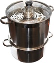 Uzbek 5 Level 20 Qt 18/10 Stainless Steel Steamer Warmer Cooker Mantovarka Manti