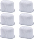 6pcs Water Filters for Coffee Maker Cuisinart Charcoal Water Filters Replacement, Effectively Absorb Impurities Improves Coffee Flavor